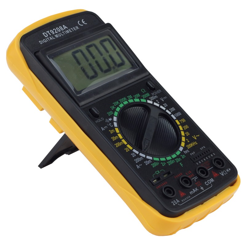 Multimetru digital 9V, display LCD, 32 pozitii, oprire automata, cablu de masurare - imagine 18